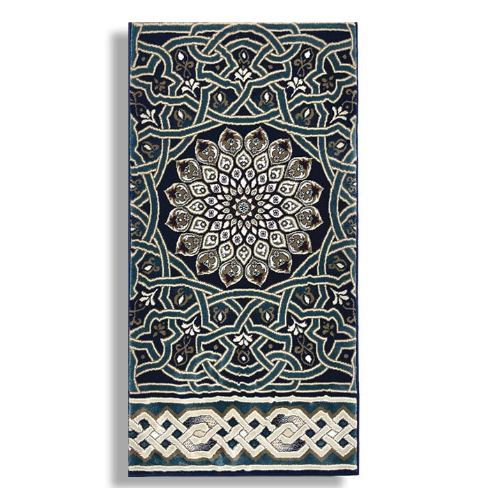 سجاد جوامع جولد S0764 باللونين الأحمر والأزرق