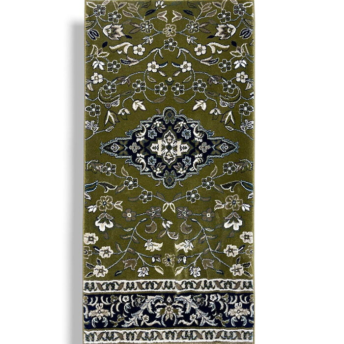 سجاد مساجد مجانا التركيب والتوصيل جولد S0977 باللونين الأحمر والأخضر