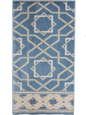 شركة سجاد المساجد سجادة مساجد الفاخرة باللون الأزرق