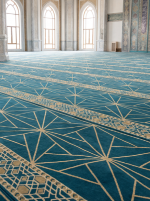 سجاد الأنصار تركواز مفروش