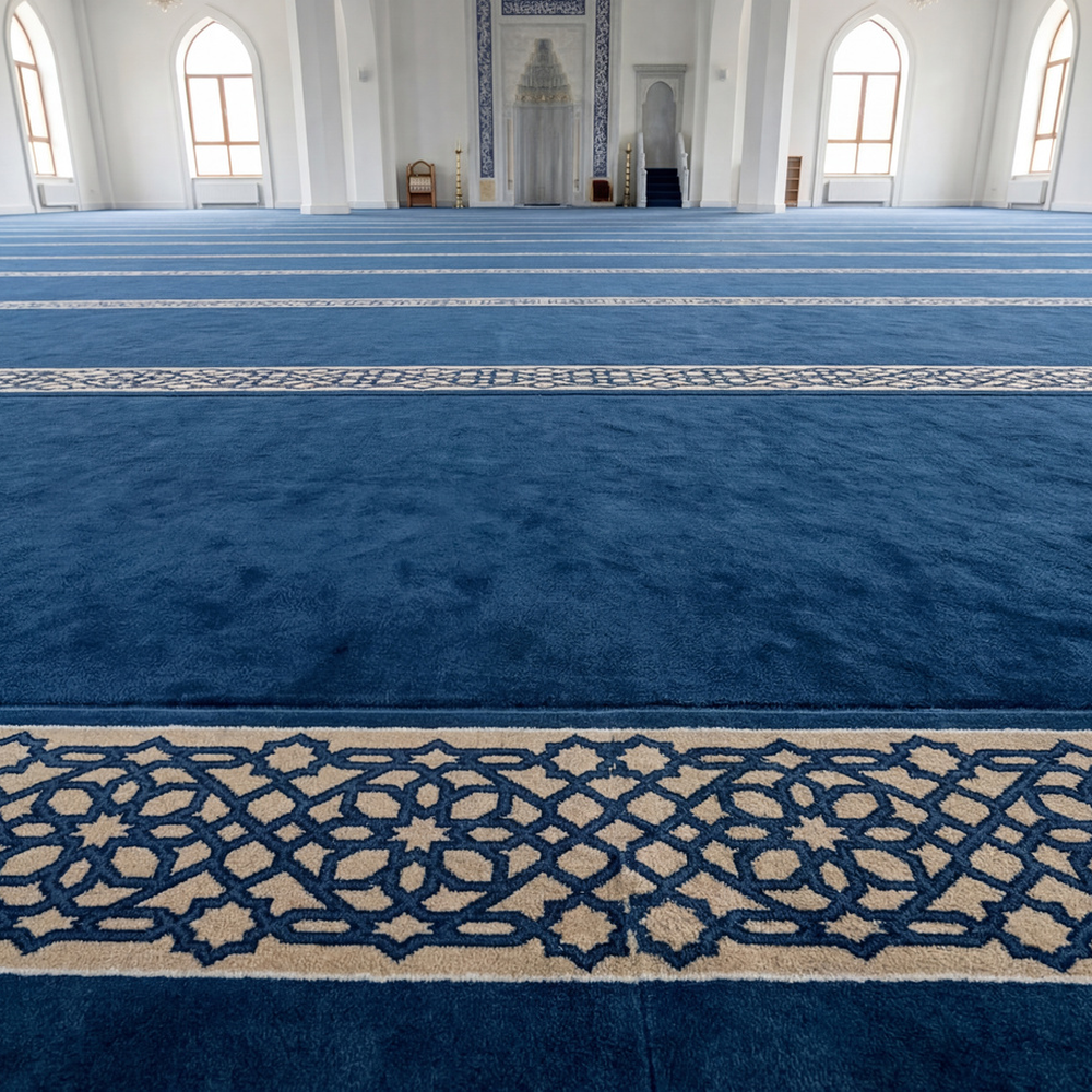 سجاد الغمامة تركواز مفروش