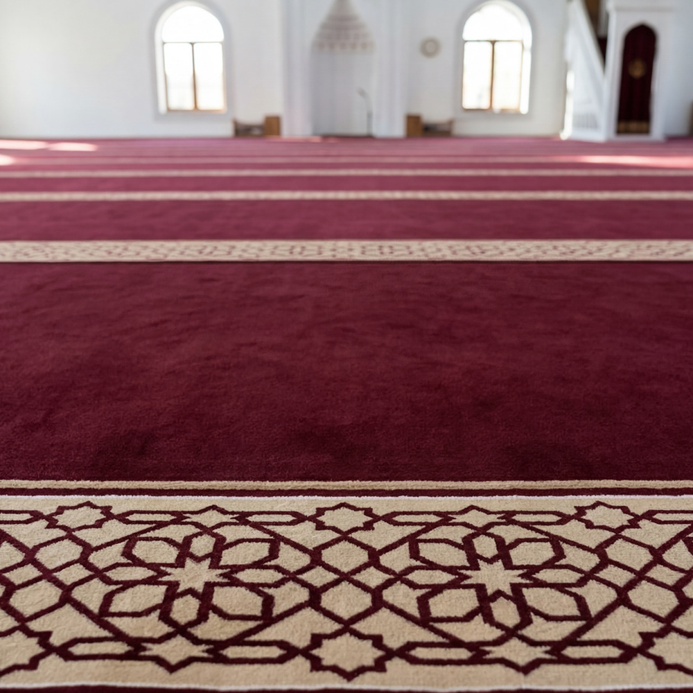 سجاد الغمامة - عنابي مفروش سجاد الغمامة عنابي مفروش