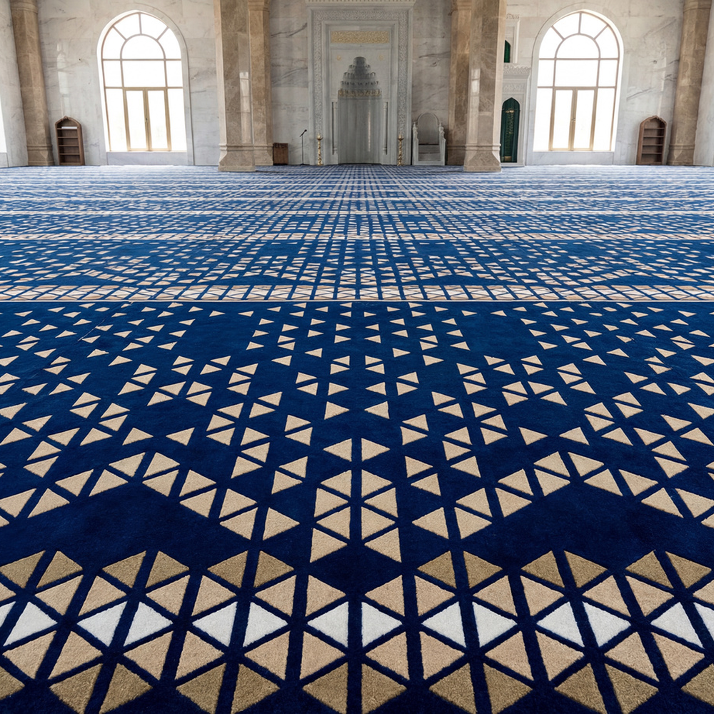 سجاد الصالح كحلي مفروش