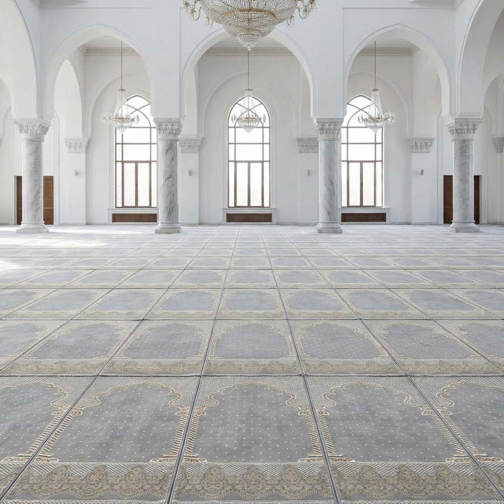 سجاد مكرم - ذهبي مفروش سجاد مكرم ذهبي مفروش