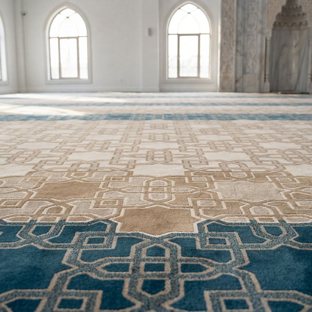 سجاد البركة - تركواز مفروش سجاد البركة تركواز مفروش