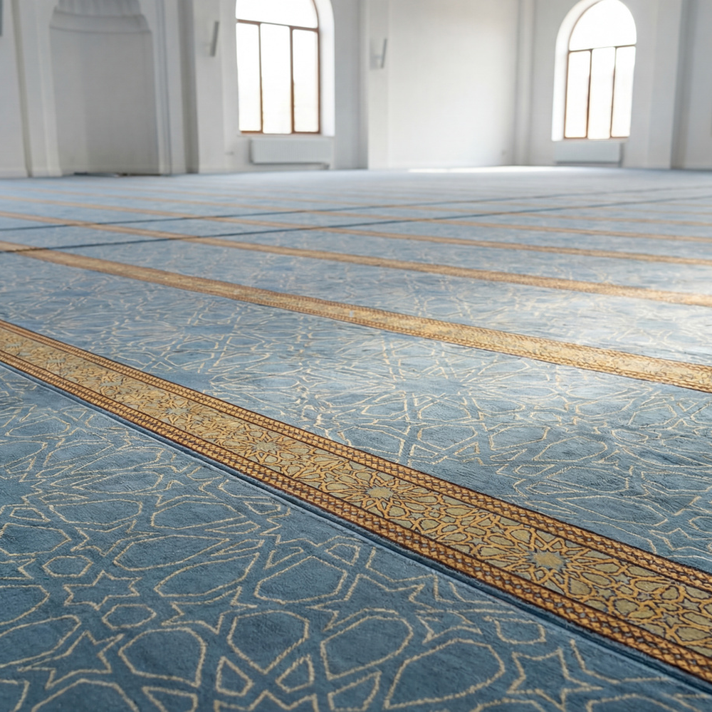 سجاد النبراس تركواز مفروش