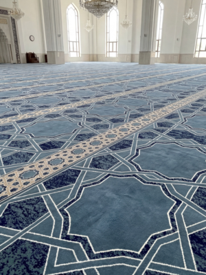 سجاد الصواري سوبر تركواز مفروش