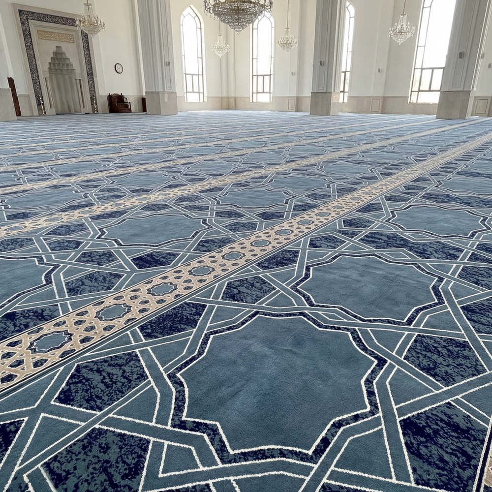 سجاد الصواري سوبر تركواز مفروش