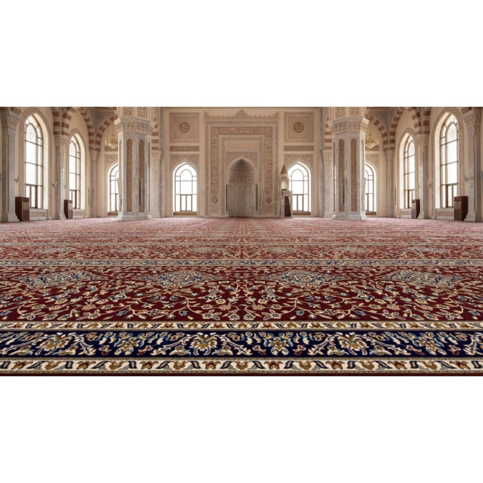 سجاد الحرمين بلس أزرق تركي فاخر - MOSQUE-016-2 سجاد الحرمين بلس أزرق تركي فاخر - MOSQUE-016-2
